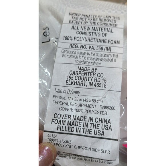 The Comfort Tech Serene Foam Side Sleeper Pillow from The Company Store - Picture 4 of 6